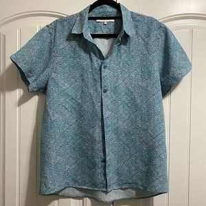 Orlebar Brown Men’s linen button-up